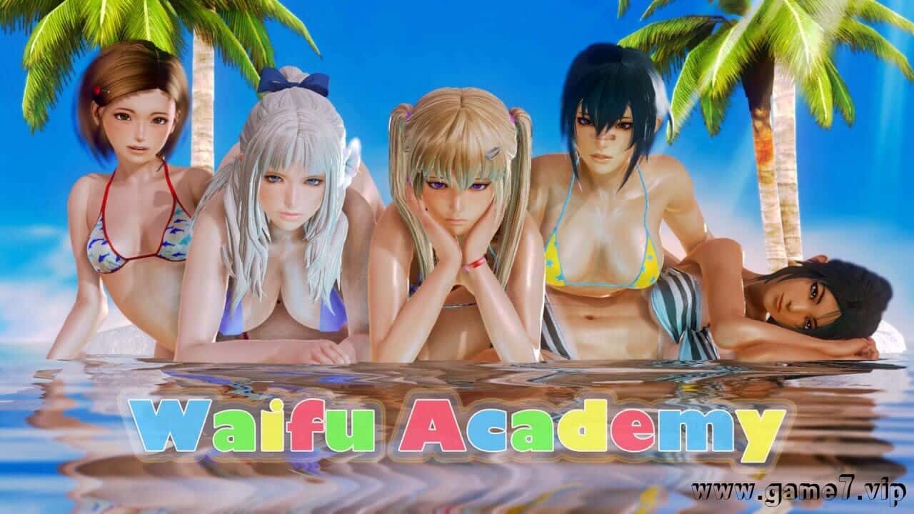 二次元老婆学院|Waifu Academy插画